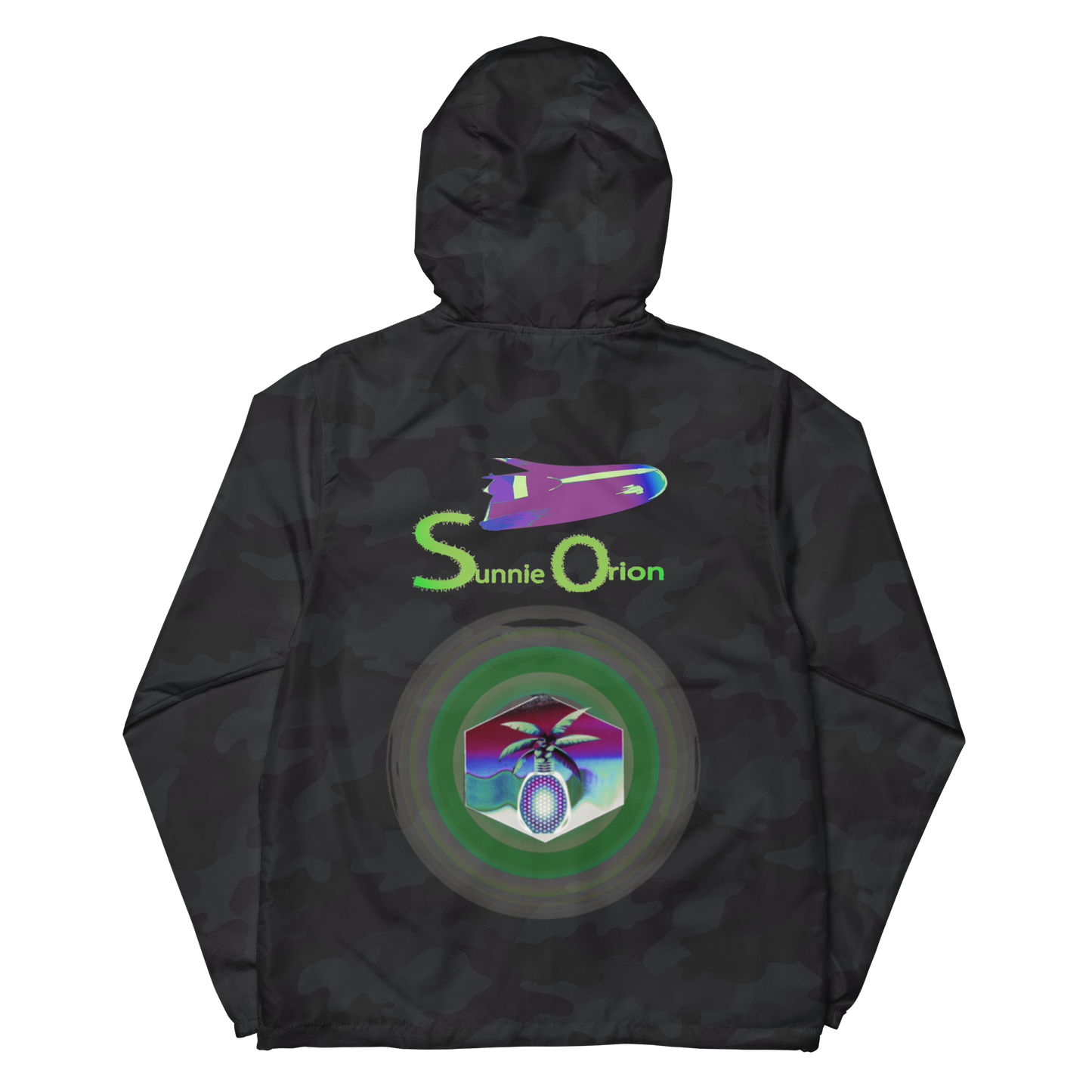 Unisex lightweight zip up windbreaker