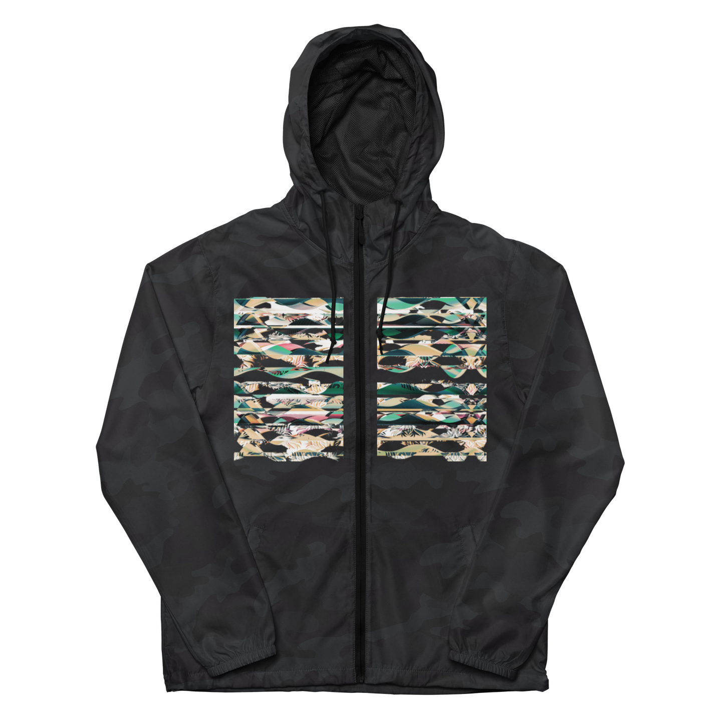 Unisex lightweight zip up windbreaker