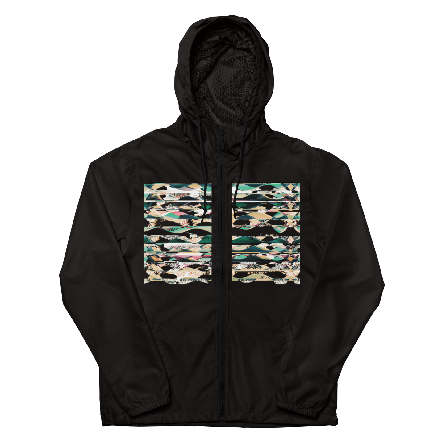 Unisex lightweight zip up windbreaker