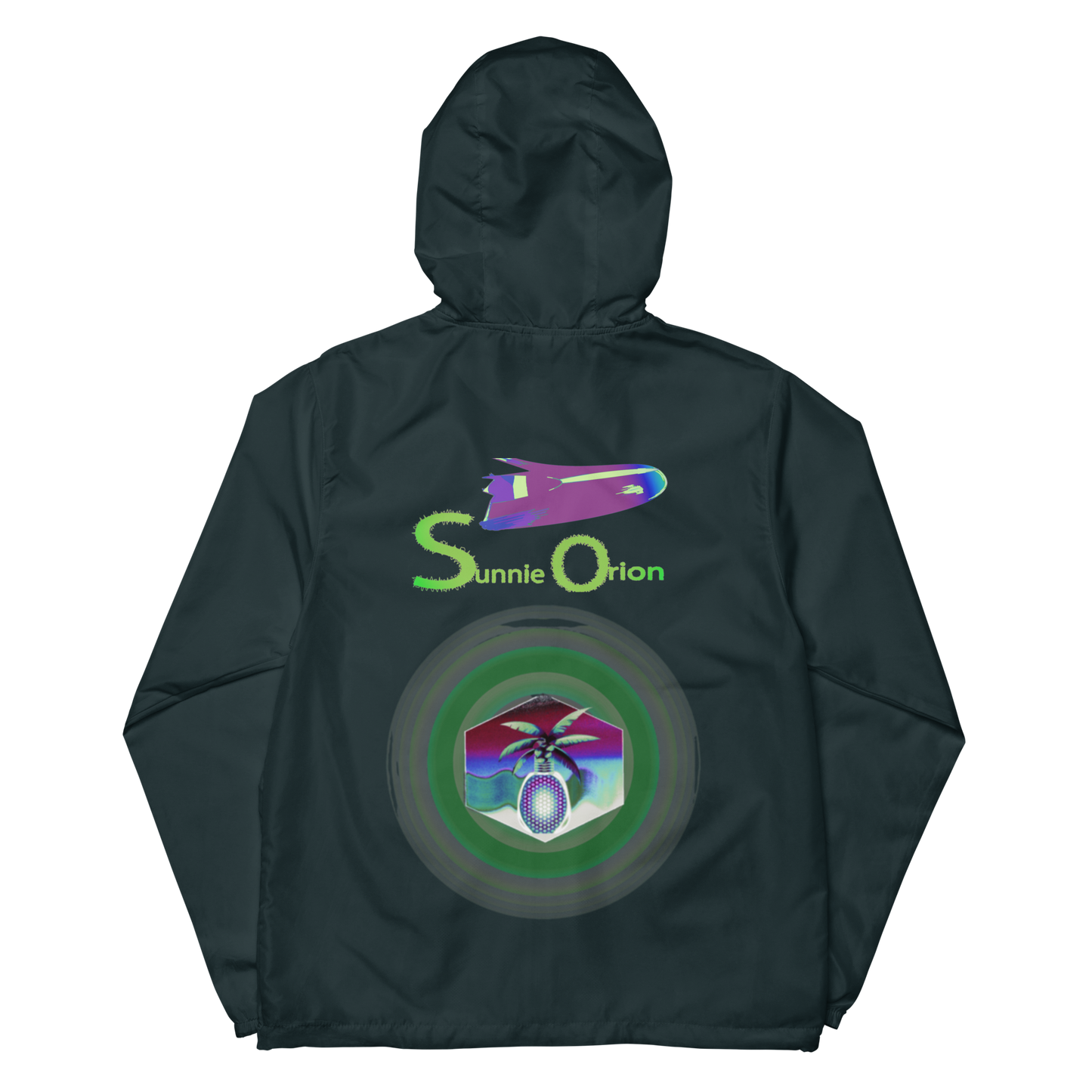 Unisex lightweight zip up windbreaker