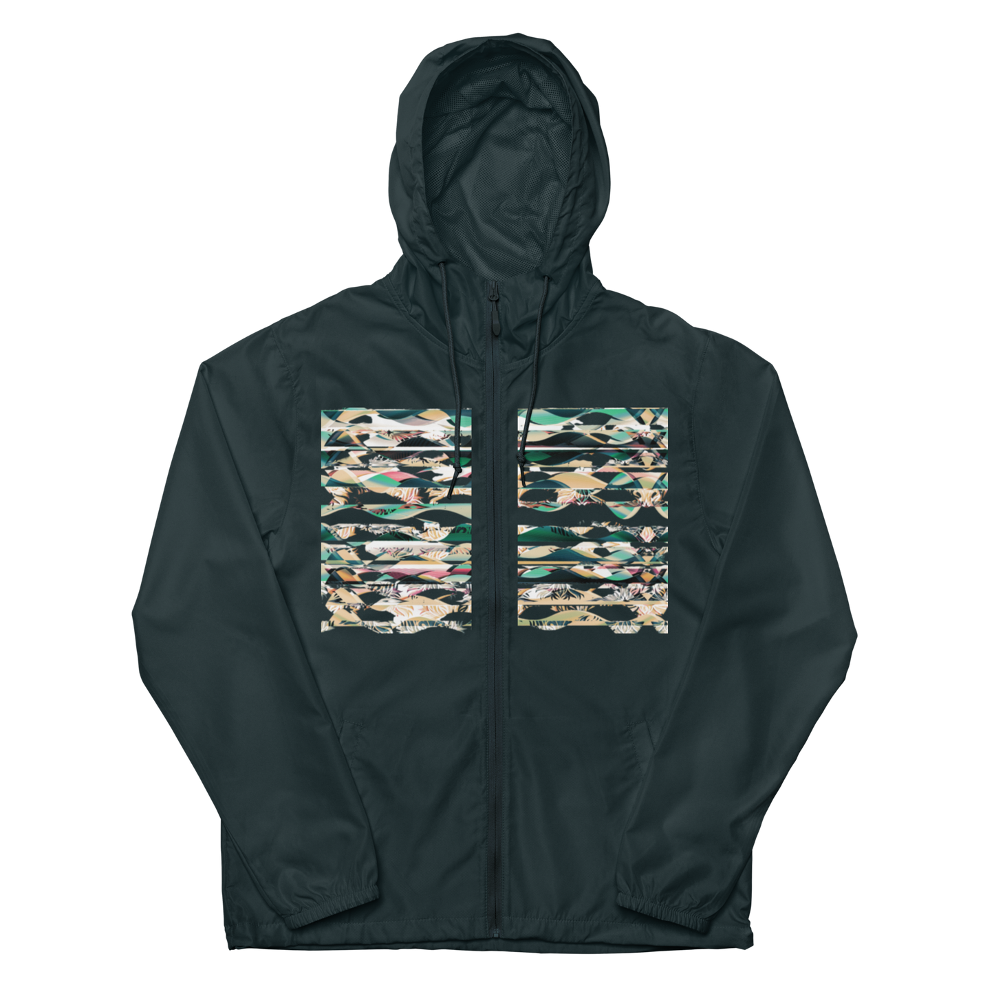 Unisex lightweight zip up windbreaker