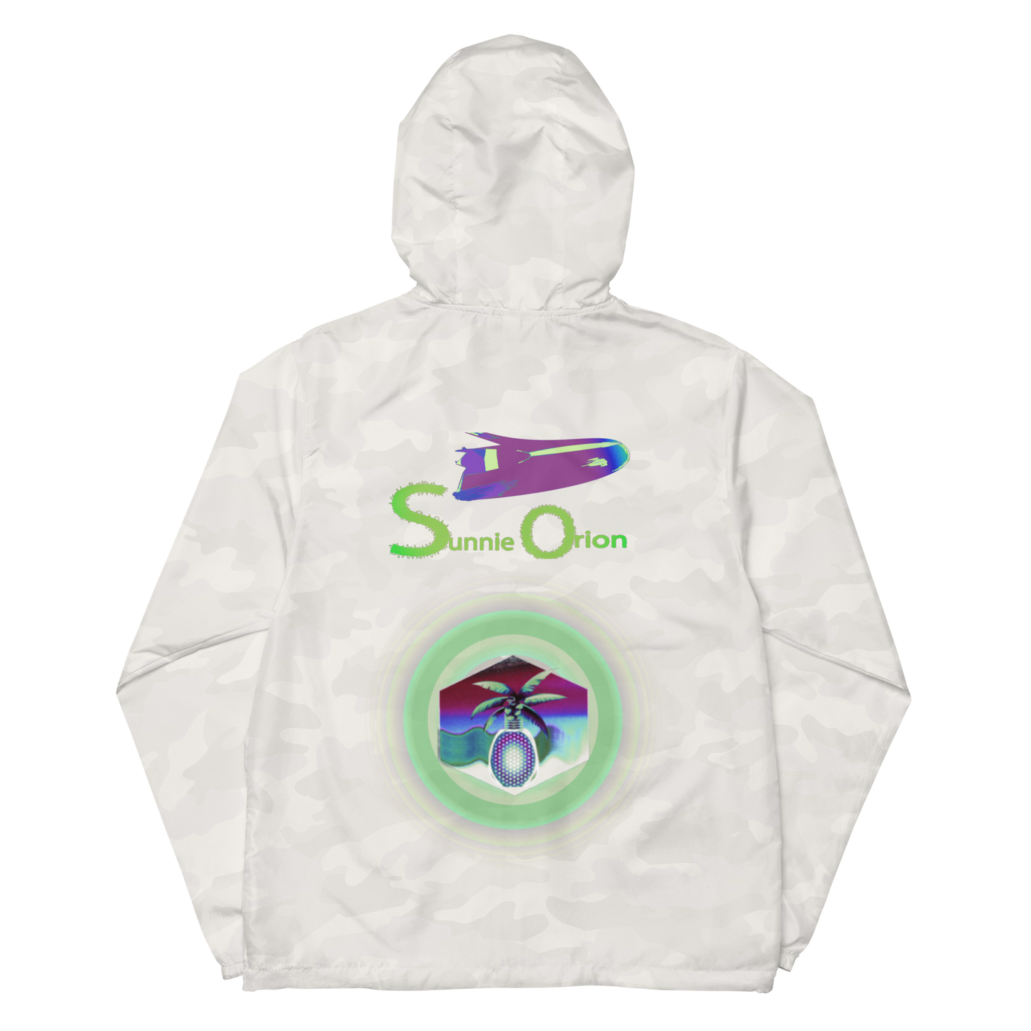 Unisex lightweight zip up windbreaker
