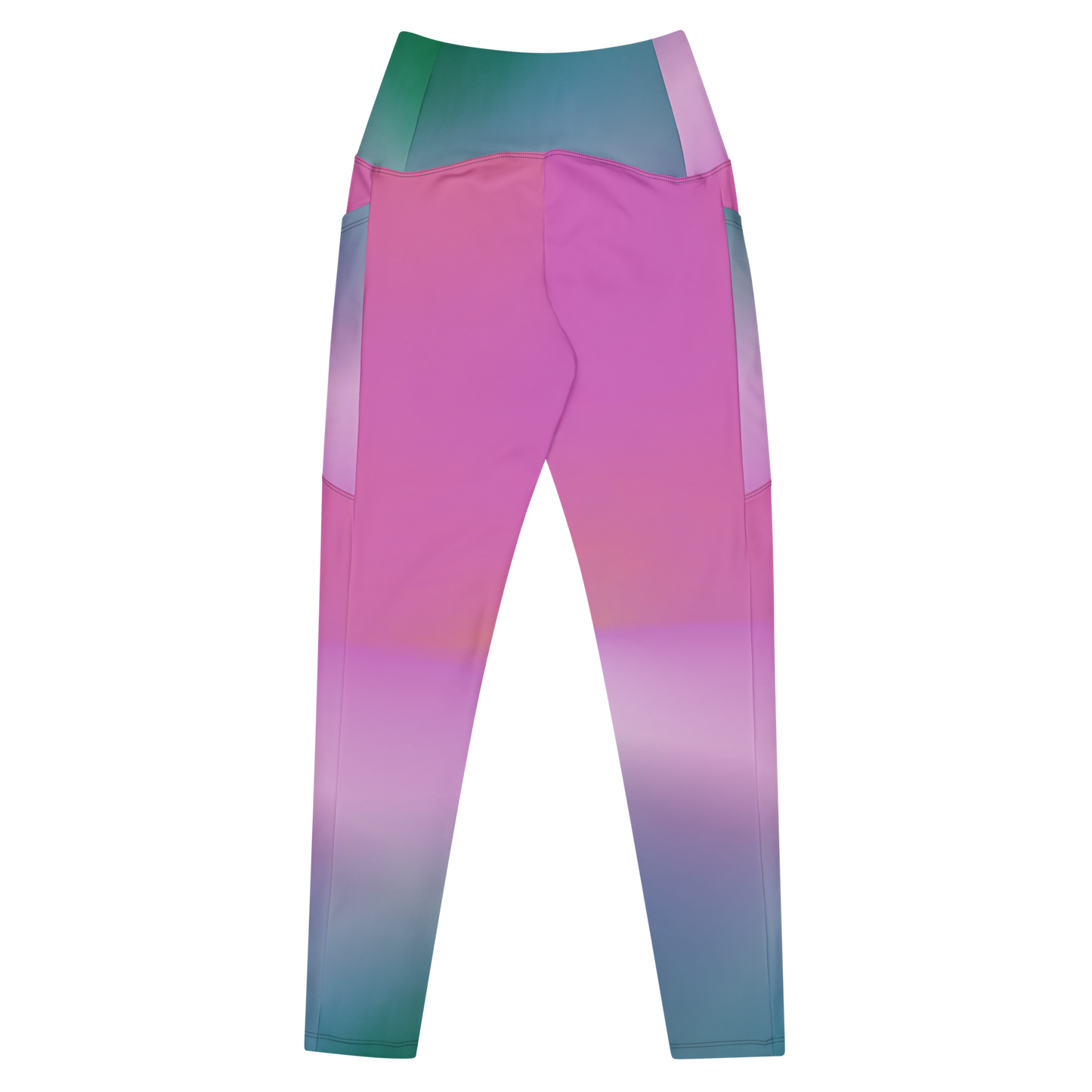 Crossover leggings with pockets