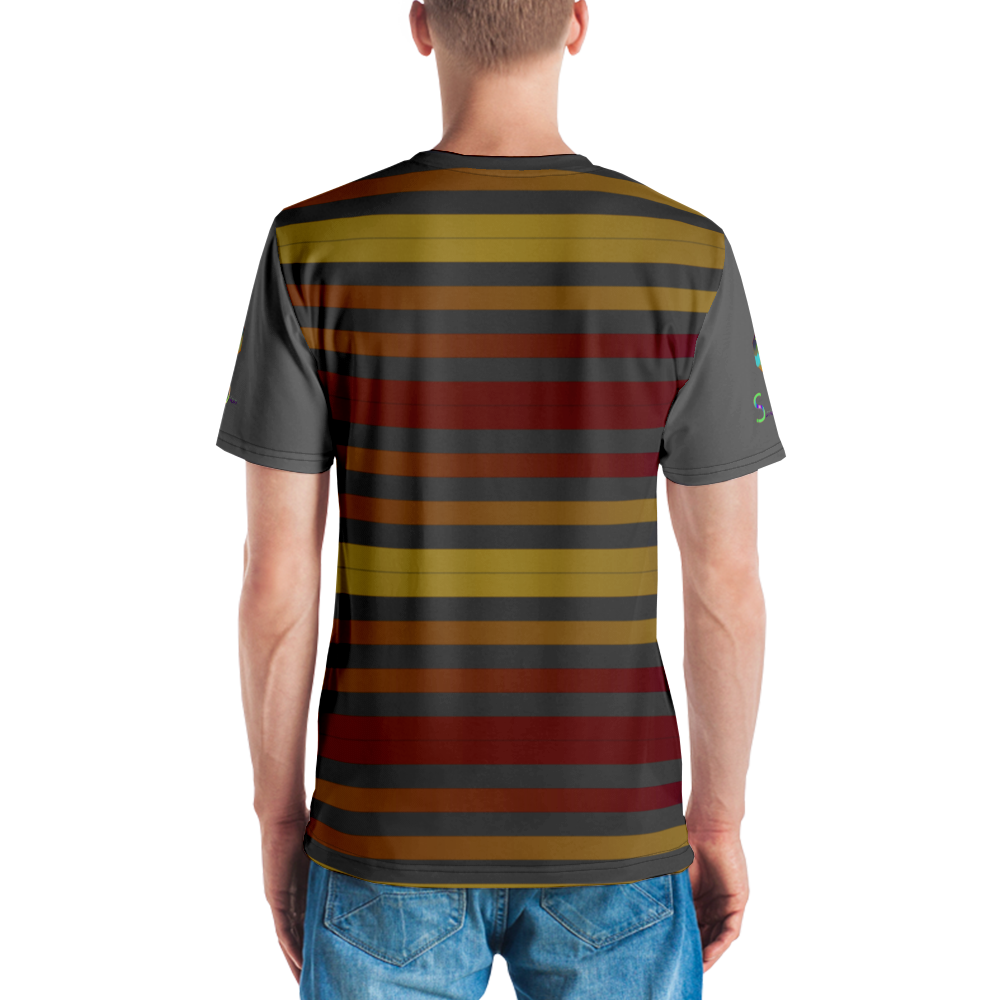 Golden Burgundy gradient Men's T