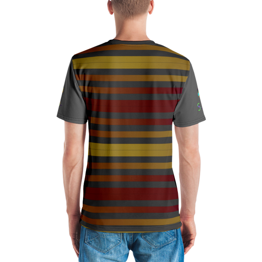 Golden Burgundy gradient Men's T