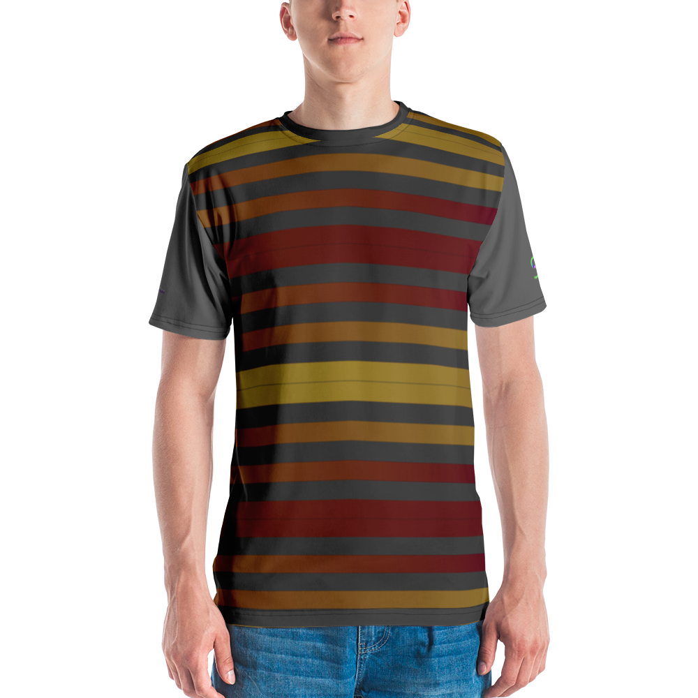 Golden Burgundy gradient Men's T