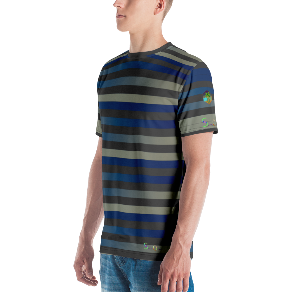Marina Blue Gradient Men's T