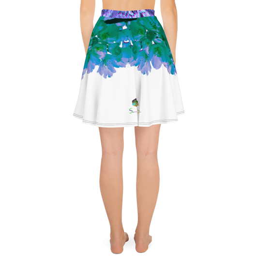 Sapphire Blossom Skirt
