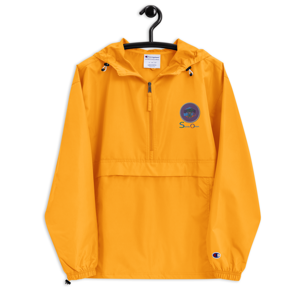Sunnie X Embroidered Champion Packable Jacket