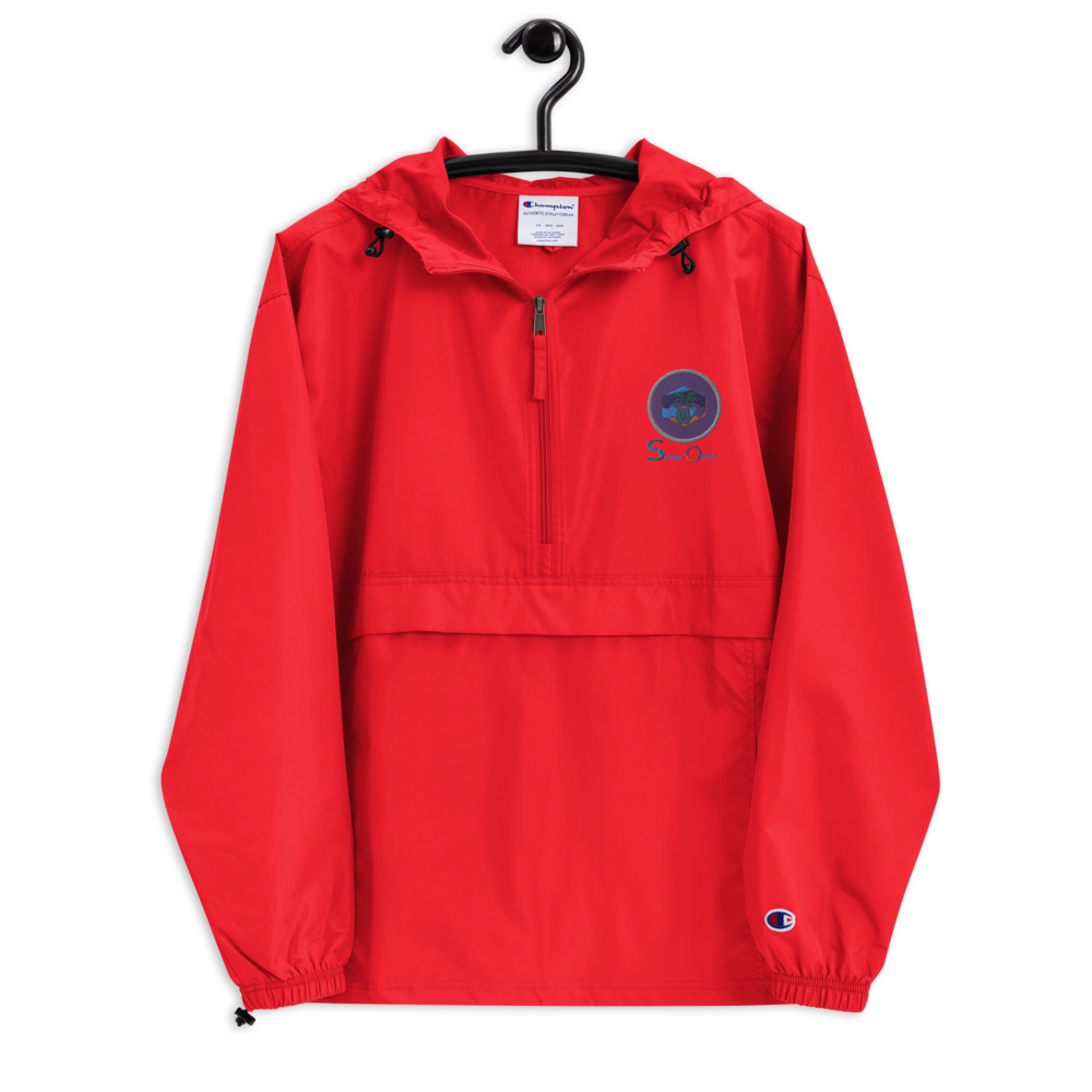 Sunnie X Embroidered Champion Packable Jacket