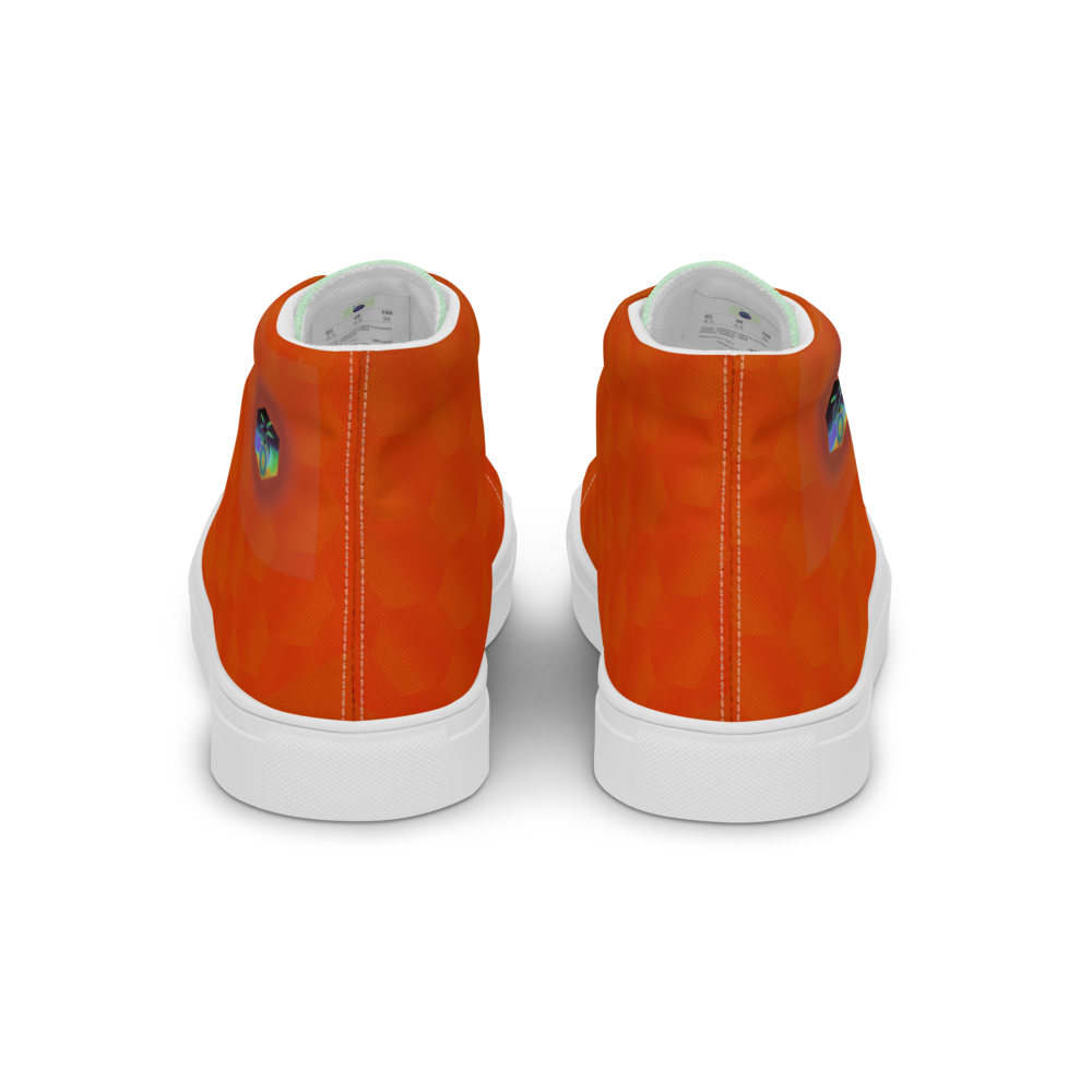 Men’s high top canvas shoes