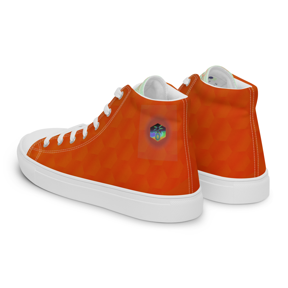 Men’s high top canvas shoes
