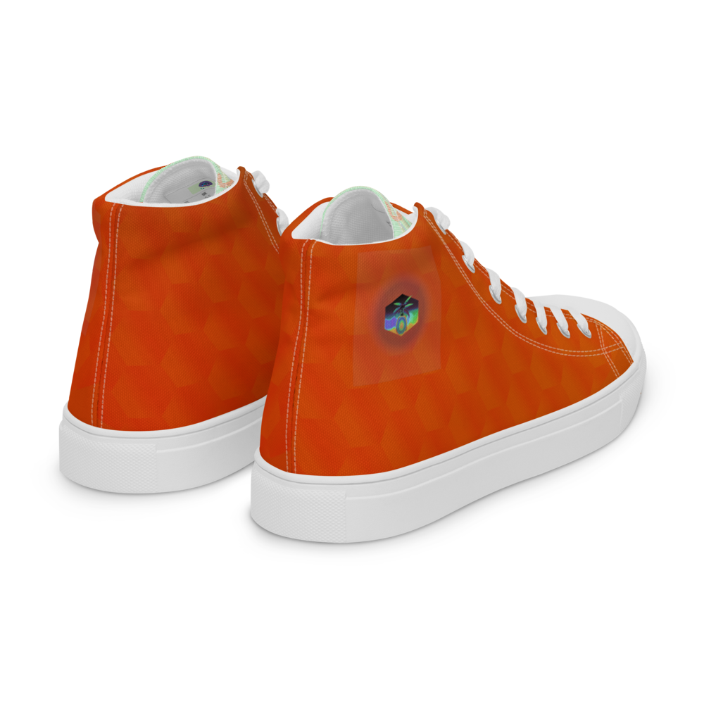 Men’s high top canvas shoes