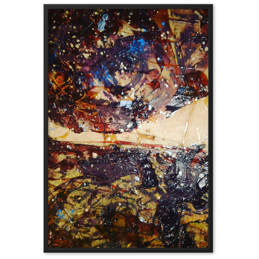 Cosmic Bind Framed matte paper poster