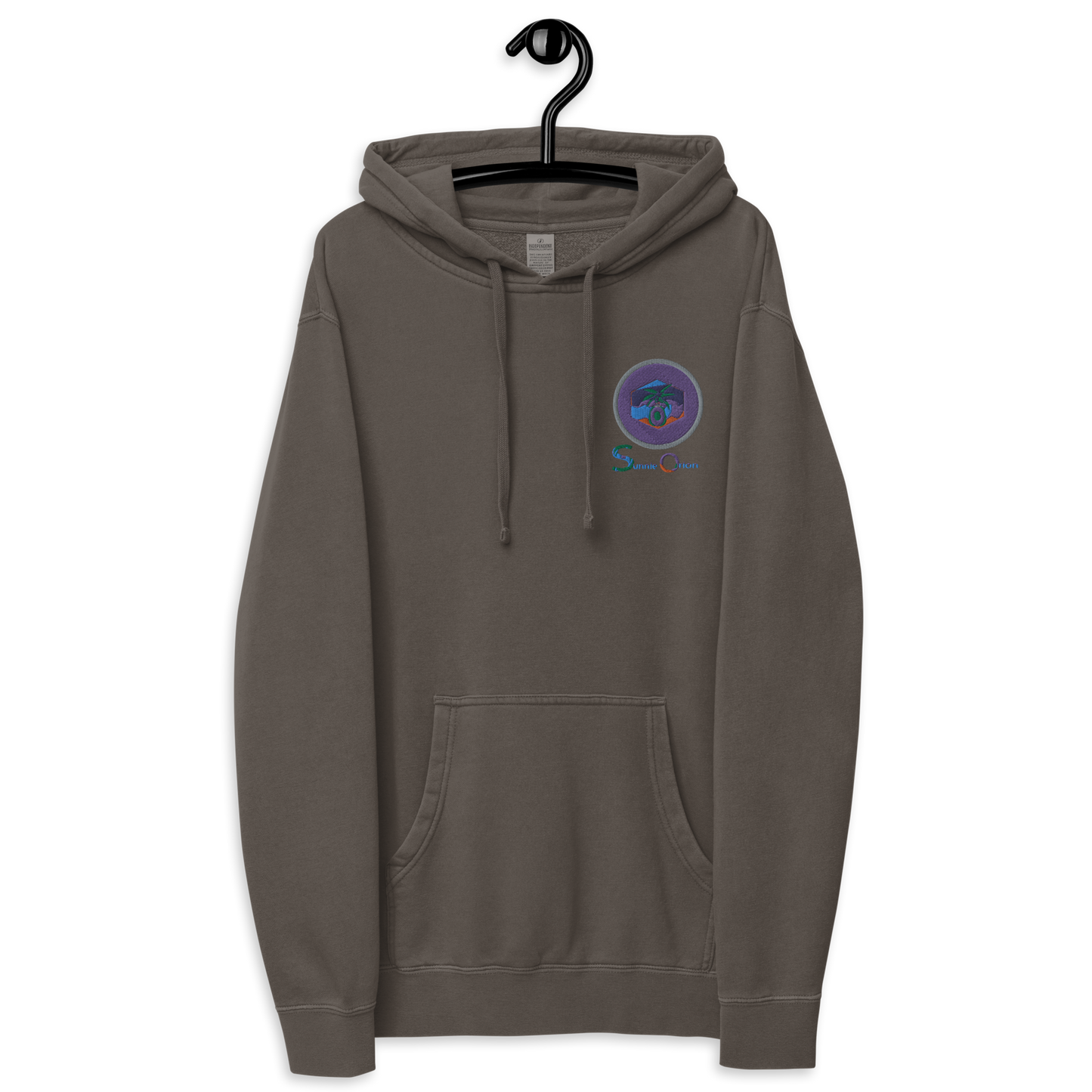 Unisex pigment-dyed hoodie