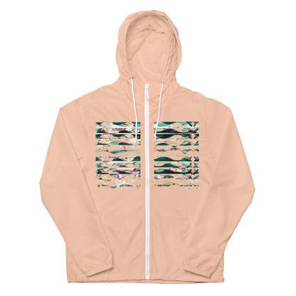 Unisex lightweight zip up windbreaker