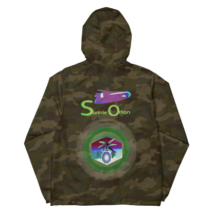 Unisex lightweight zip up windbreaker