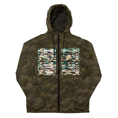 Unisex lightweight zip up windbreaker