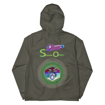 Unisex lightweight zip up windbreaker
