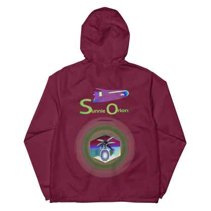 Unisex lightweight zip up windbreaker