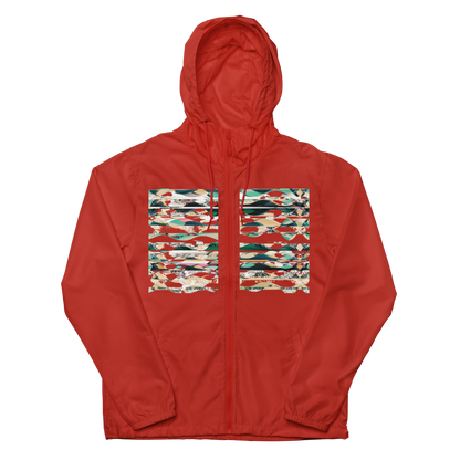 Unisex lightweight zip up windbreaker