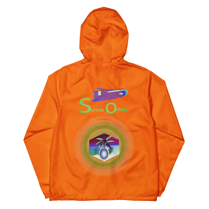 Unisex lightweight zip up windbreaker