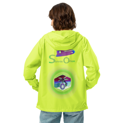 Unisex lightweight zip up windbreaker