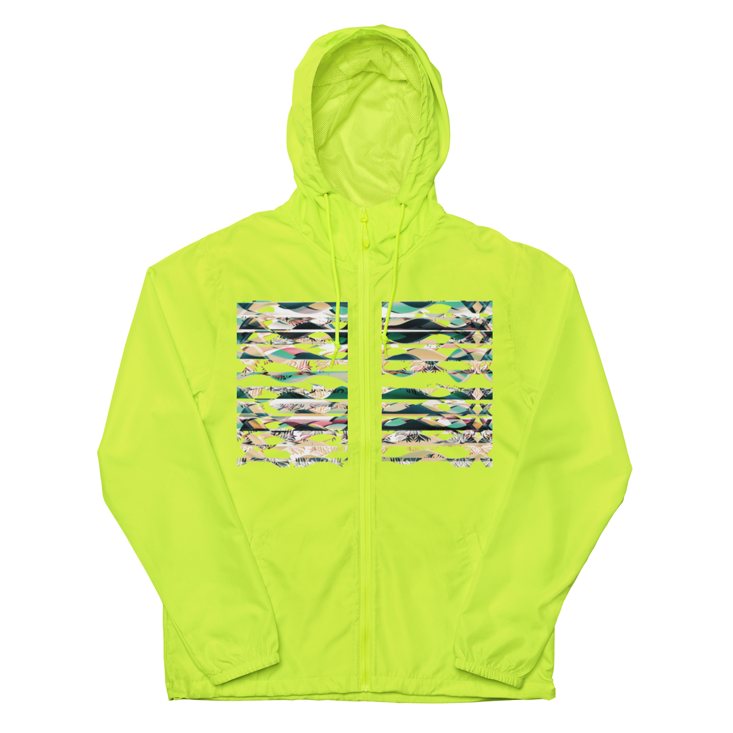 Unisex lightweight zip up windbreaker