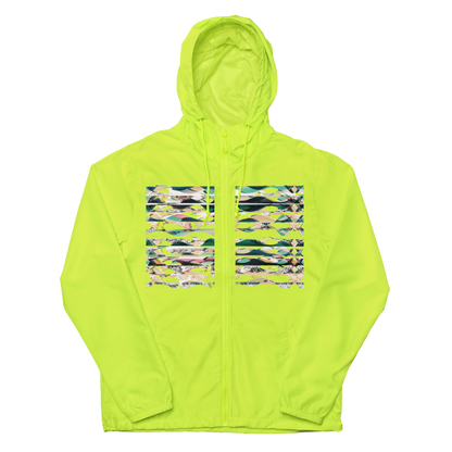 Unisex lightweight zip up windbreaker