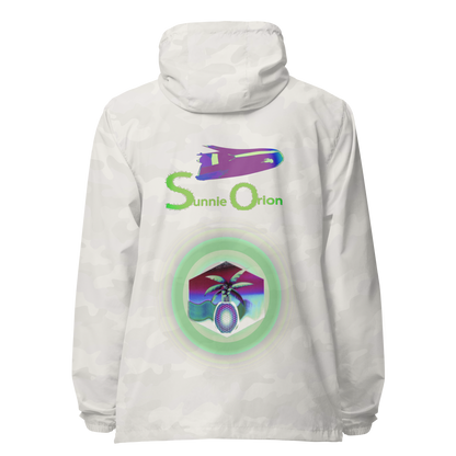 Unisex lightweight zip up windbreaker