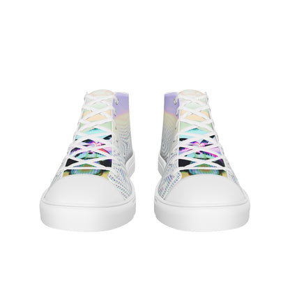 Men’s high top canvas shoes