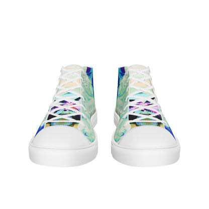 Men’s high top canvas shoes