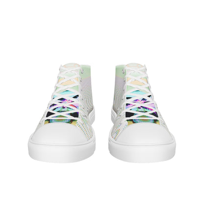 Men’s high top canvas shoes