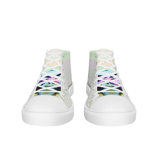 Men’s high top canvas shoes