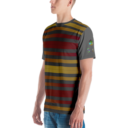 Golden Burgundy gradient Men's T