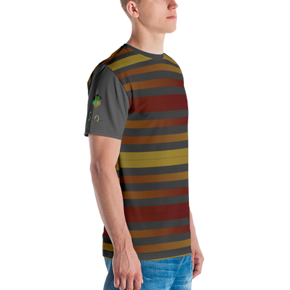 Golden Burgundy gradient Men's T