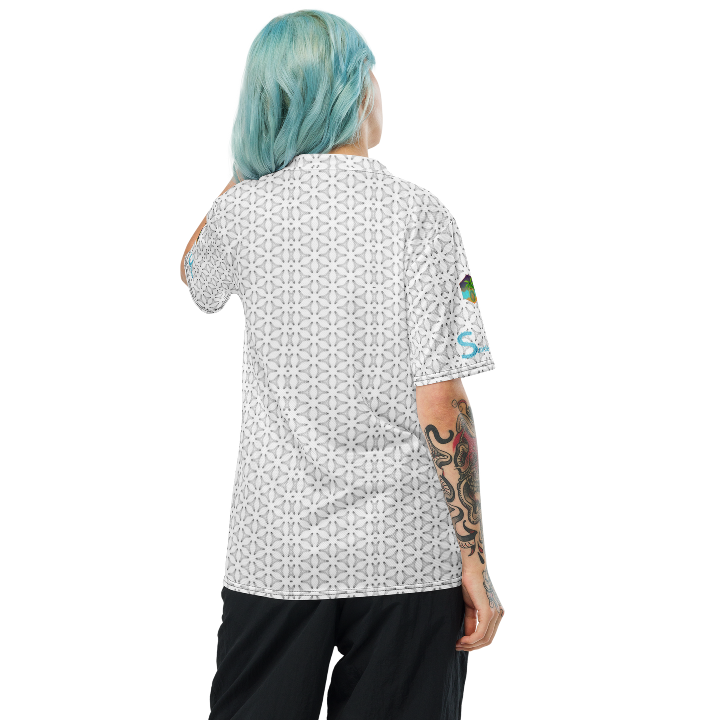 Recycled unisex sports jersey