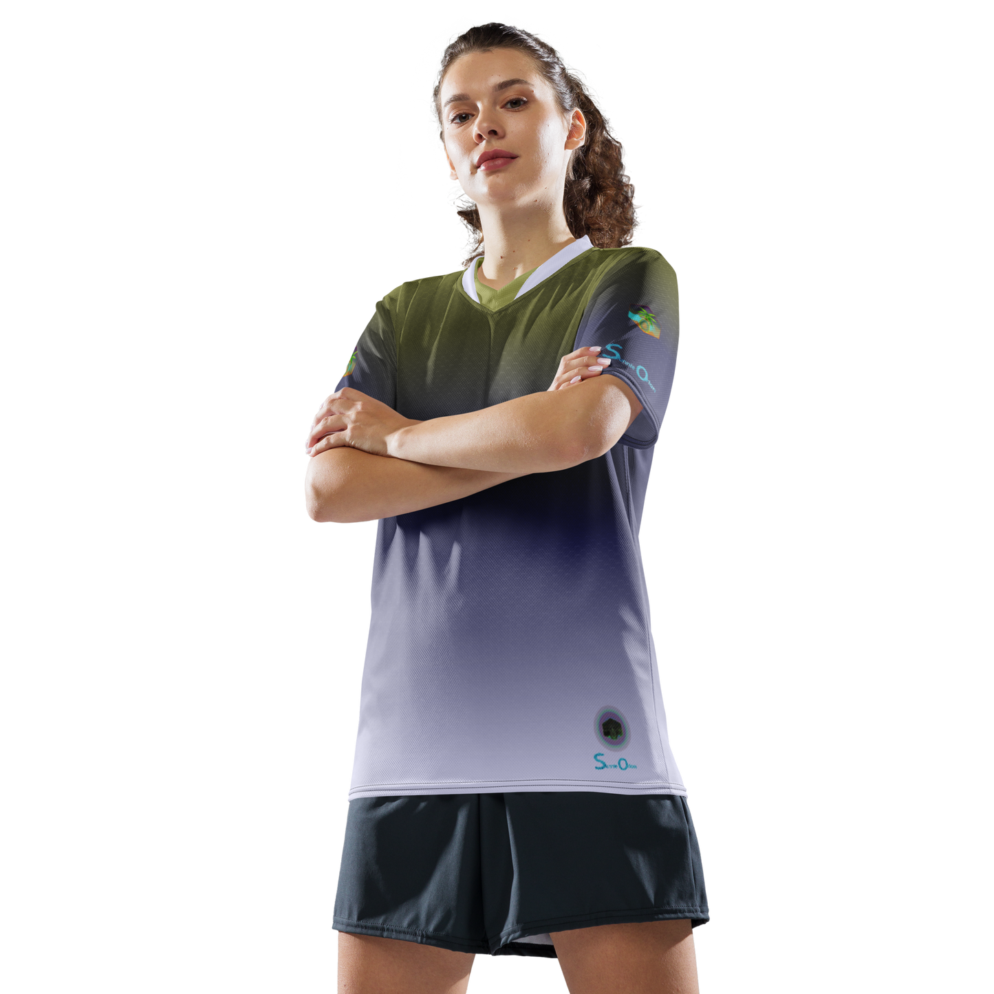 Recycled unisex sports jersey