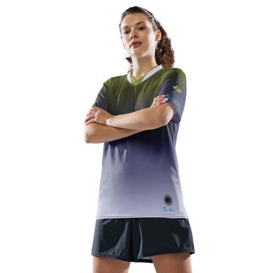 Recycled unisex sports jersey