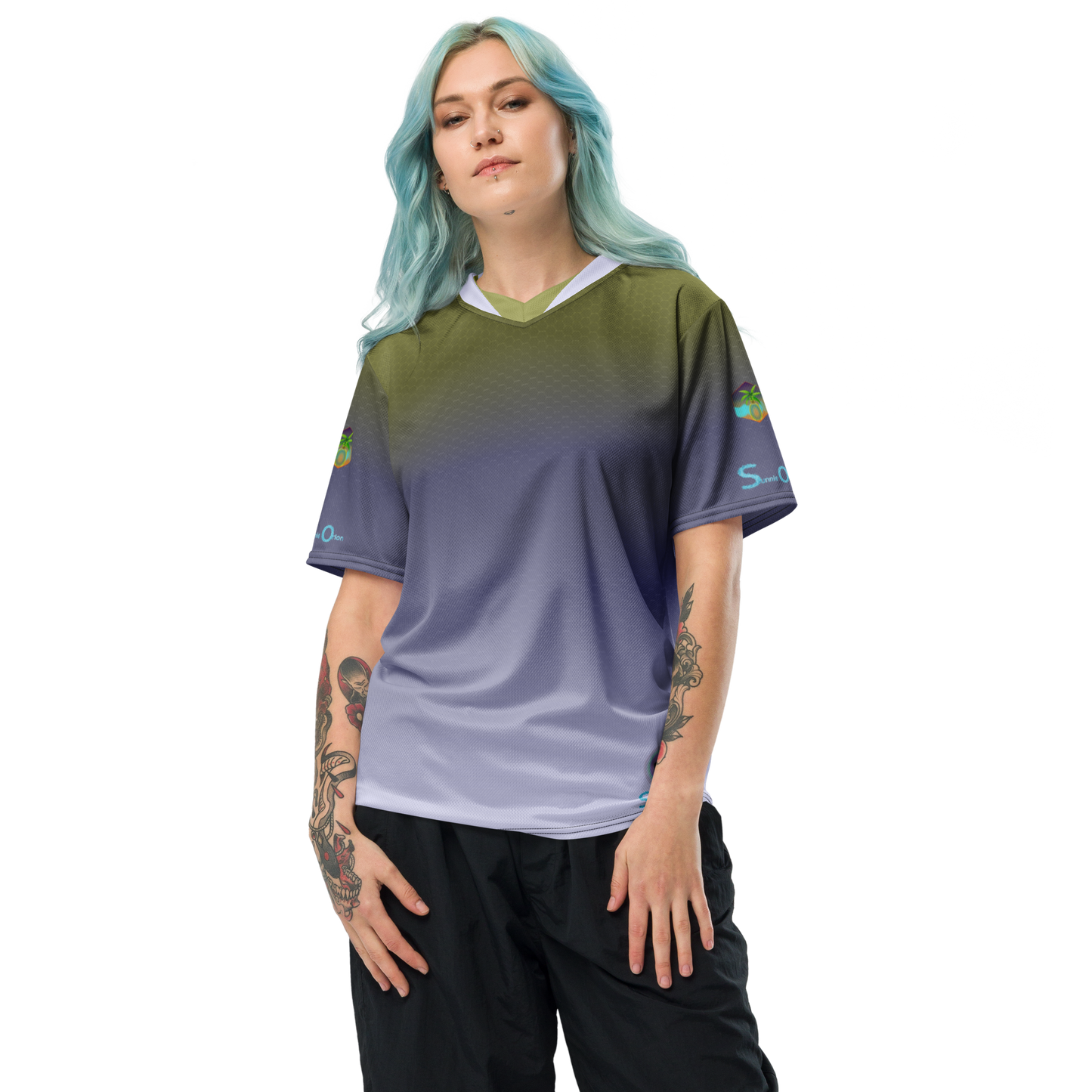 Recycled unisex sports jersey