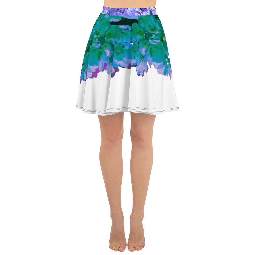 Sapphire Blossom  Skirt