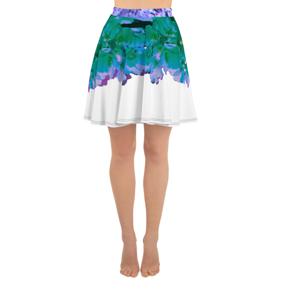 Sapphire Blossom  Skirt