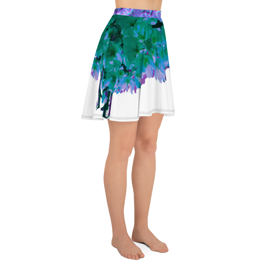 Sapphire Blossom  Skirt