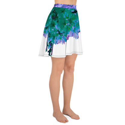 Sapphire Blossom  Skirt