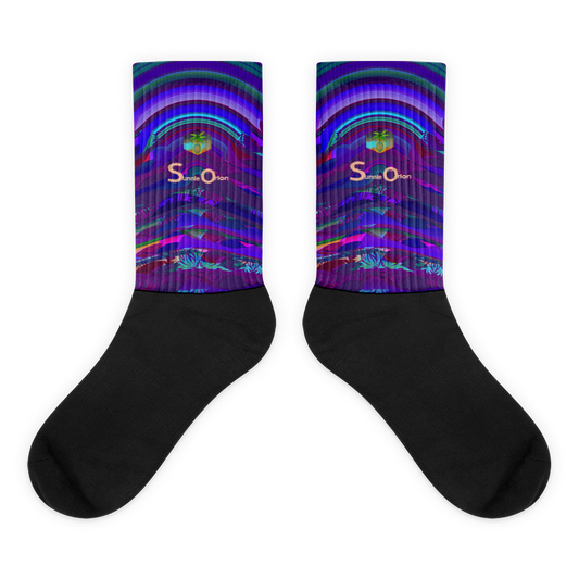 Santu Purple Socks