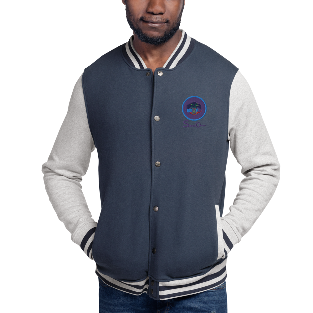 S*PC A Prime Embroidered Champion Bomber Jacket