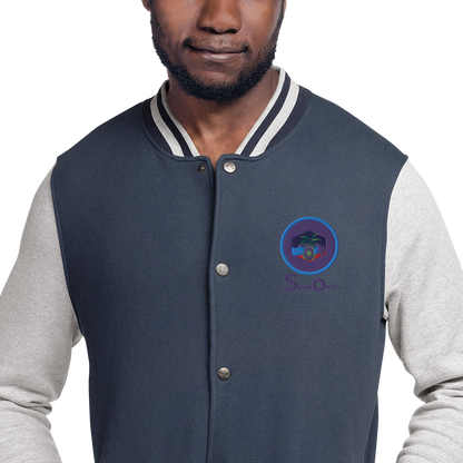 S*PC A Prime Embroidered Champion Bomber Jacket