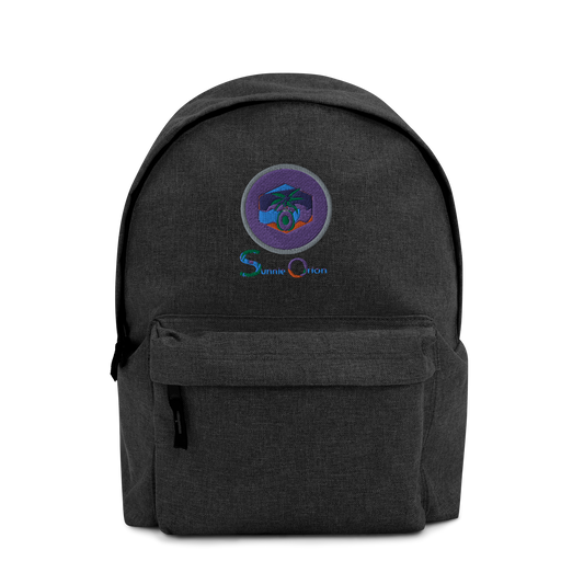 Embroidered Backpack