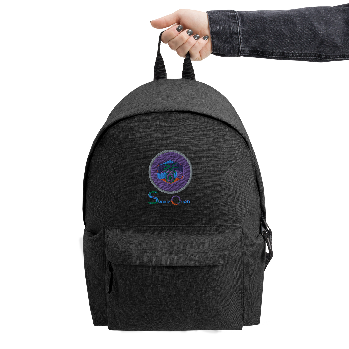 Embroidered Backpack