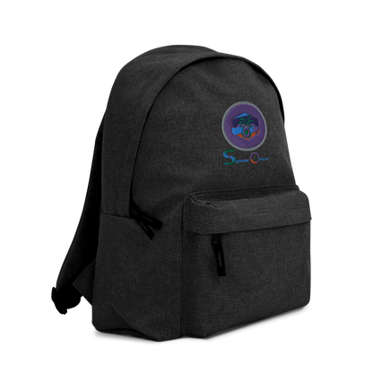 Embroidered Backpack